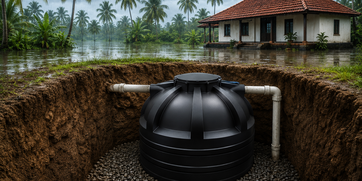 Best Underground Water Storage Tanks in Kerala