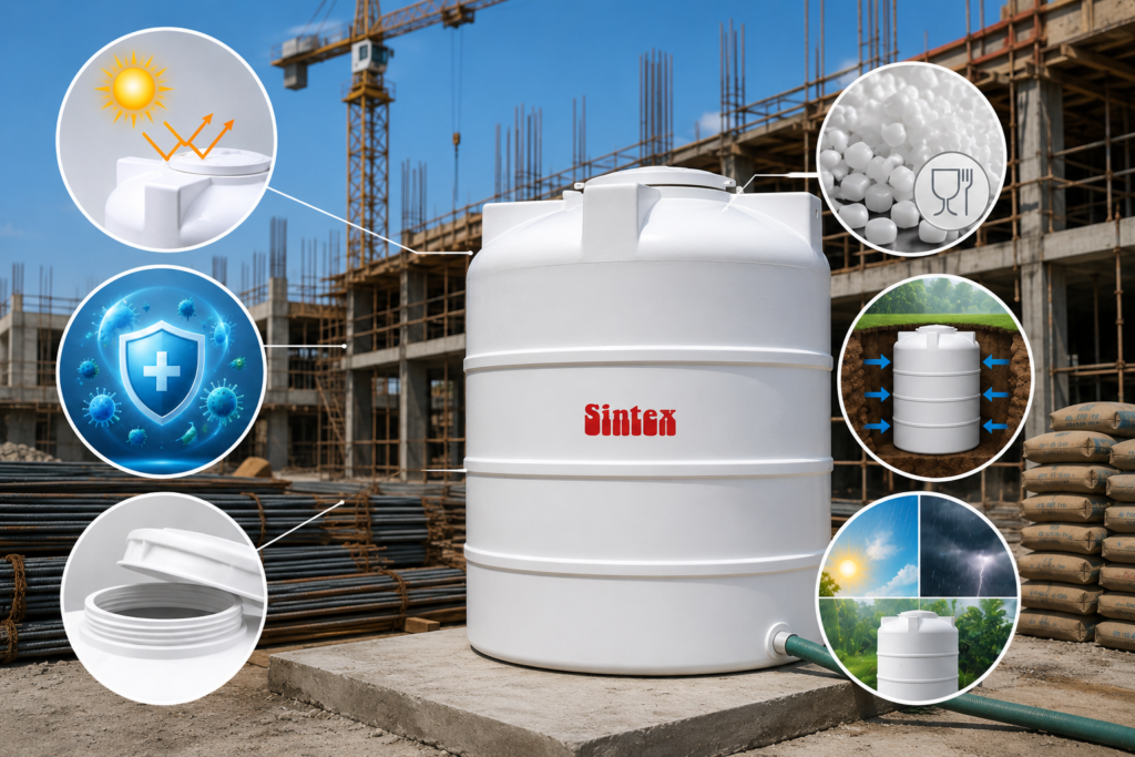 Sintex Tanks Are the Preferred Choice for Construction Sites
